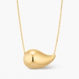 Naszyjnik srebrny pozłacany