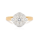 Pierścionek złoty W.KRUK