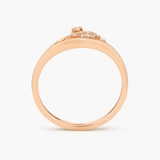 Pierścionek złoty Follow