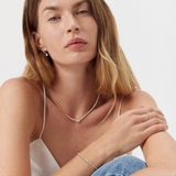 Bransoleta złota z cyrkoniami Ceremonials