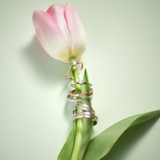 Pierścionek zaręczynowy złoty Jedyny