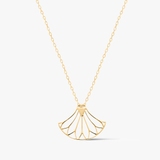 Naszyjnik srebrny pozłacany Rajski Ogród