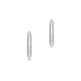 Kolczyki srebrne koła