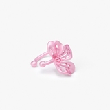 Nausznica srebrna Kwiaty Nocy Wiśnia