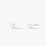 Kolczyki srebrne z perłą