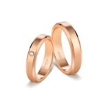 Komplet obrączek złotych MAGICA