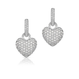 Kolczyki srebrne z cyrkoniami Emblems