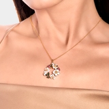 Wisiorek złoty Kwiaty Nocy