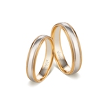 Komplet obrączek złotych SEMPRE