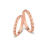 Obrączka złota FANTASIA