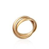 Pierścionek złoty potrójny