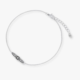 Bransoleta srebrna Royal Star