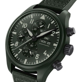 ZEGAREK IWC SCHAFFHAUSEN PILOT'S CHRONOGRAPH TOP GUN WOODLAND