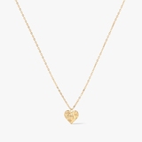 Naszyjnik złoty serce