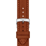 TISSOT BRĄZOWY PASEK ZE SKÓRY 21 MM