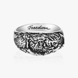 Pierścionek srebrny FREEDOM ELEMENTS