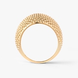 Pierścionek złoty ażurowy