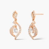 Kolczyki złote Balerina