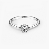 Pierścionek zaręczynowy złoty Jedyny