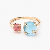 Pierścionek złoty KOI