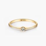 Pierścionek zaręczynowy złoty Jedyny