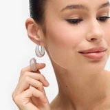 Kolczyki srebrne ażurowe