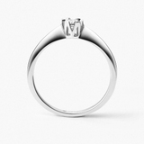 Pierścionek złoty zaręczynowy Jedyny