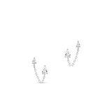 Kolczyki srebrne z cyrkoniami