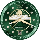 ZEGAREK AVIATOR DOUGLAS MOONFLIGHT DIAMOND POLISH EDITION