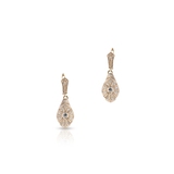 Kolczyki złote z brylantami