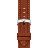 Skórzany brązowy pasek Tissot 21 mm