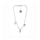 Naszyjnik srebrny Motyle