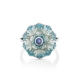 Pierścionek srebrny Baśniowa