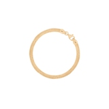 Bransoleta pozłacana żmijka