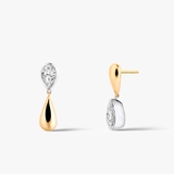 Kolczyki złote Nuova