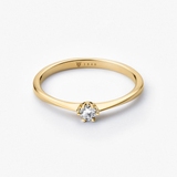 Pierścionek zaręczynowy złoty Jedyny