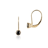 Kolczyki złote Tajemniczy