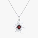 Wisiorek srebrny z bursztynem