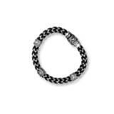 Bransoleta ze stali i kauczuku