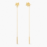 Kolczyki srebrne Follow