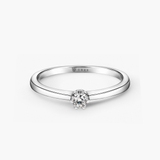 Pierścionek zaręczynowy złoty Jedyny