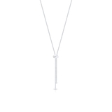 Naszyjnik srebrny krawatka