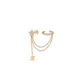 Kolczyk srebrny Little Star