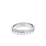 Obrączka srebrna z cyrkoniami SANTIAGO