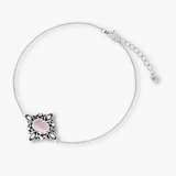 Bransoleta srebrna Royal Star