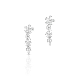 Kolczyki mosiężne z cyrkoniami