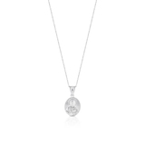 Wisiorek srebrny medalik