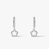 Kolczyki srebrne z cyrkoniami