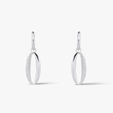 Kolczyki srebrne z cyrkoniami