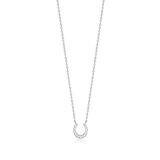 Naszyjnik srebrny podkowa